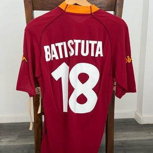 Roma Batistuta Home Jersey